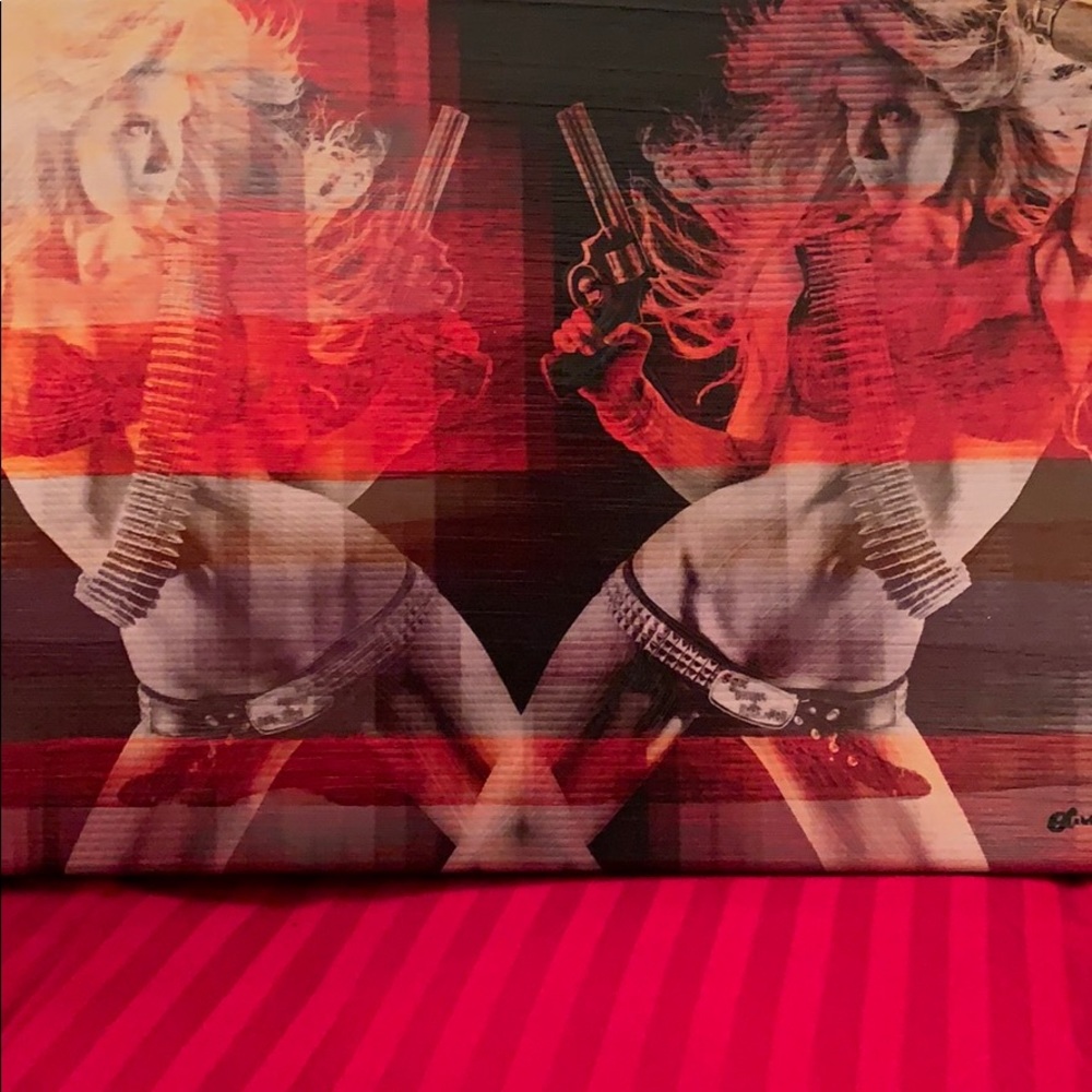 Auth. Oliver Gal Canvas Art! Sexy Pop Art:20x12